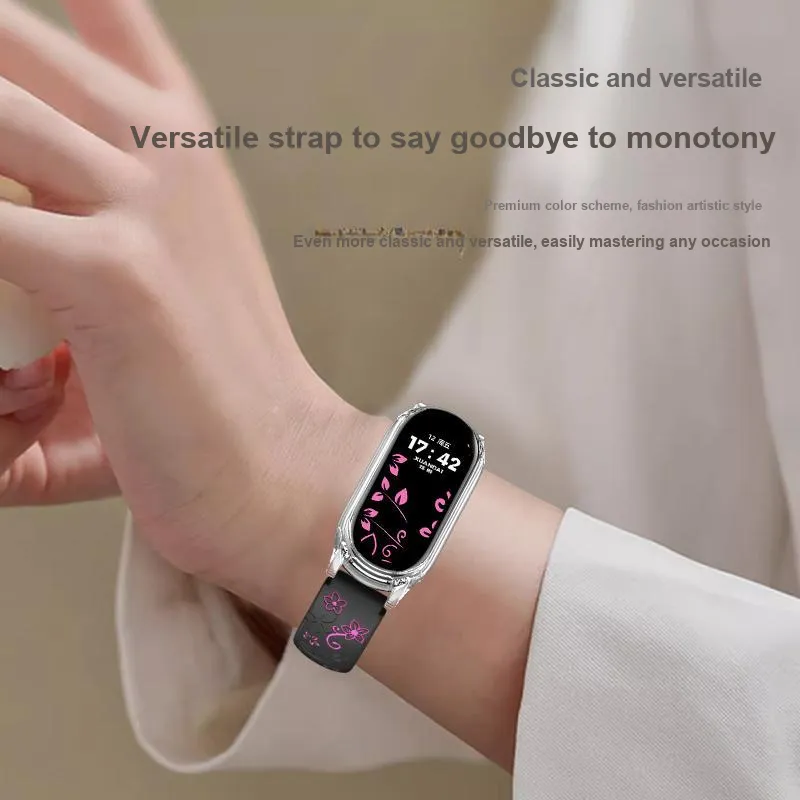 Yu Qing Watch Band Xiaomi Compatibility Silicone Material-4