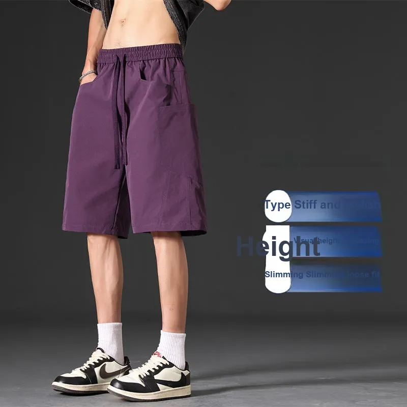 Yiwen Cargo Shorts Unisex-23