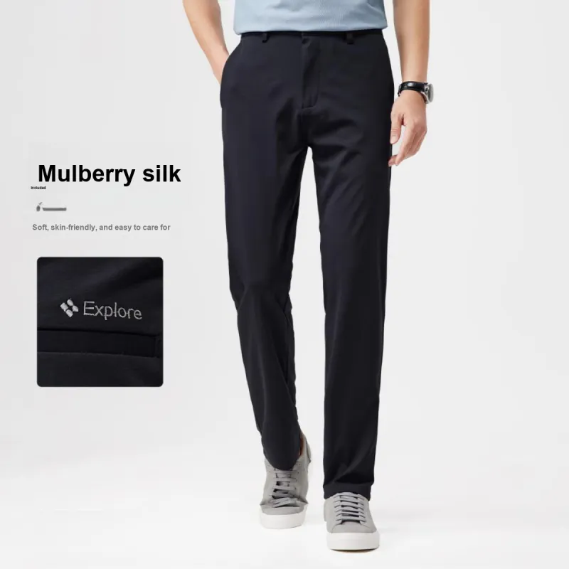 Red bean Casual Pants Men-2