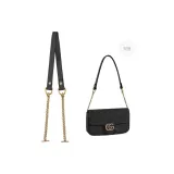 구찌, 블랙 골드 체인 65cm (겨드랑이)
