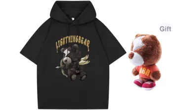 LIGHTNING BEAR T Shirts Unisex