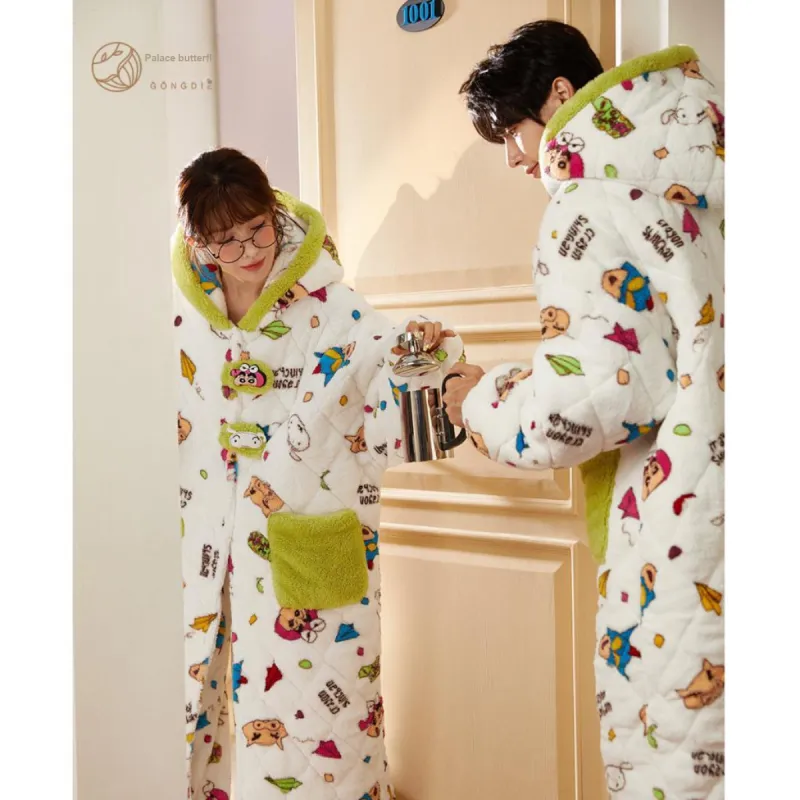 Gongdie x LABIXIAOXIN LIANMINGKUAN Pajama Set Unisex White Shopping Bag-12