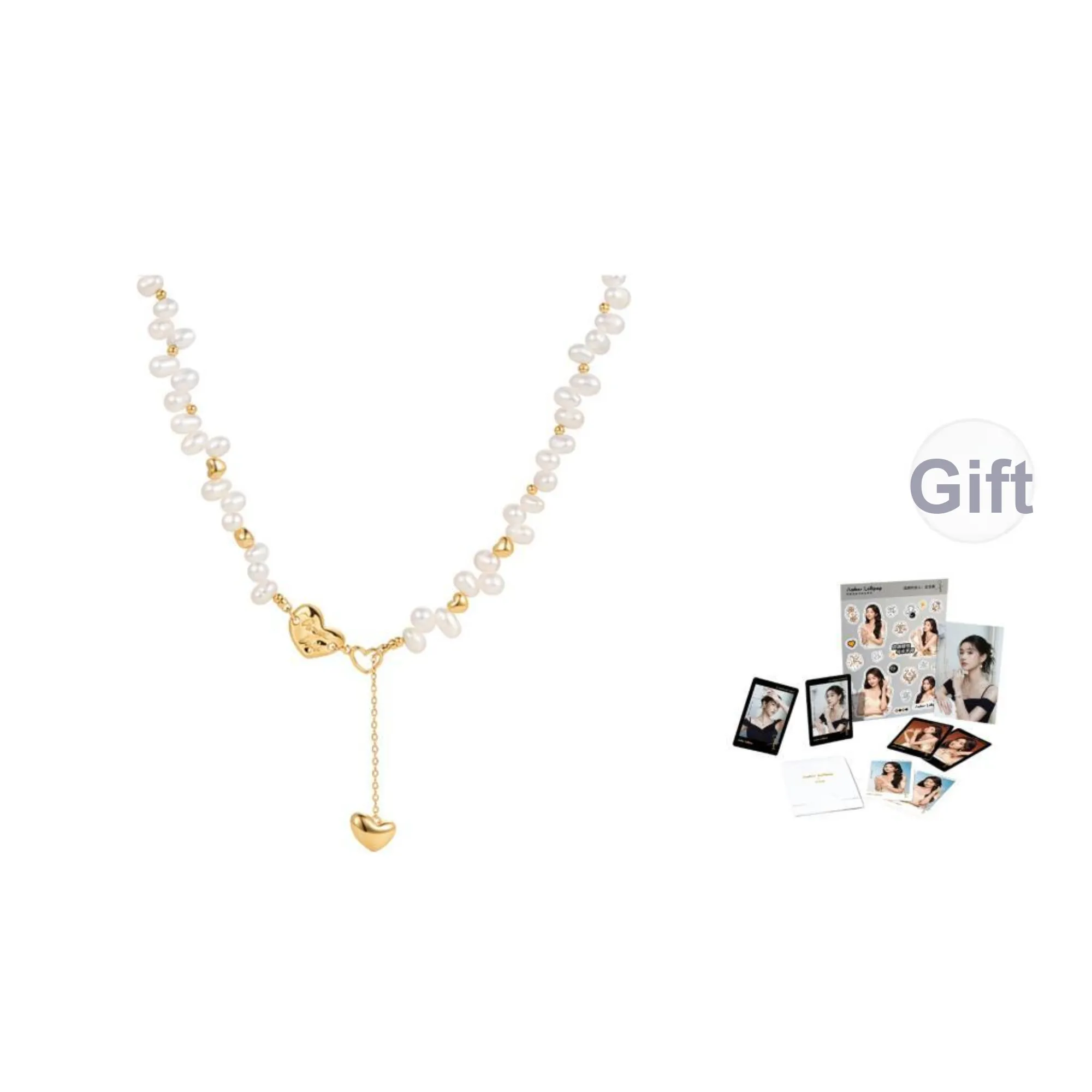 Amber Lollipop Luck Collection Pearl Necklaces Women's