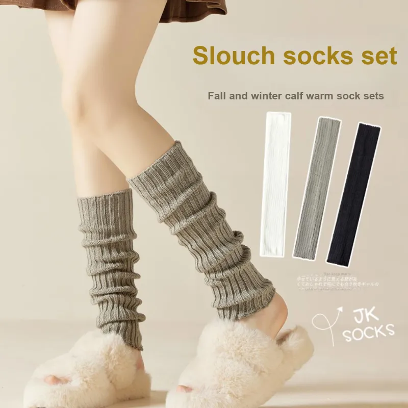 MIIOW Mid Calf Socks Women's 3 Pack-2