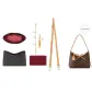 [Combo Bag Full Set]Trumpets Curved Style+Mini Crossbody Full Set