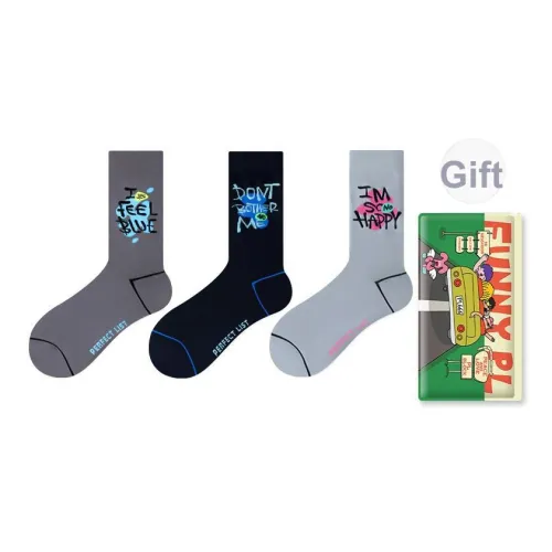 PL Настроение Модные носки ABE Унисекс MID Носки до икры