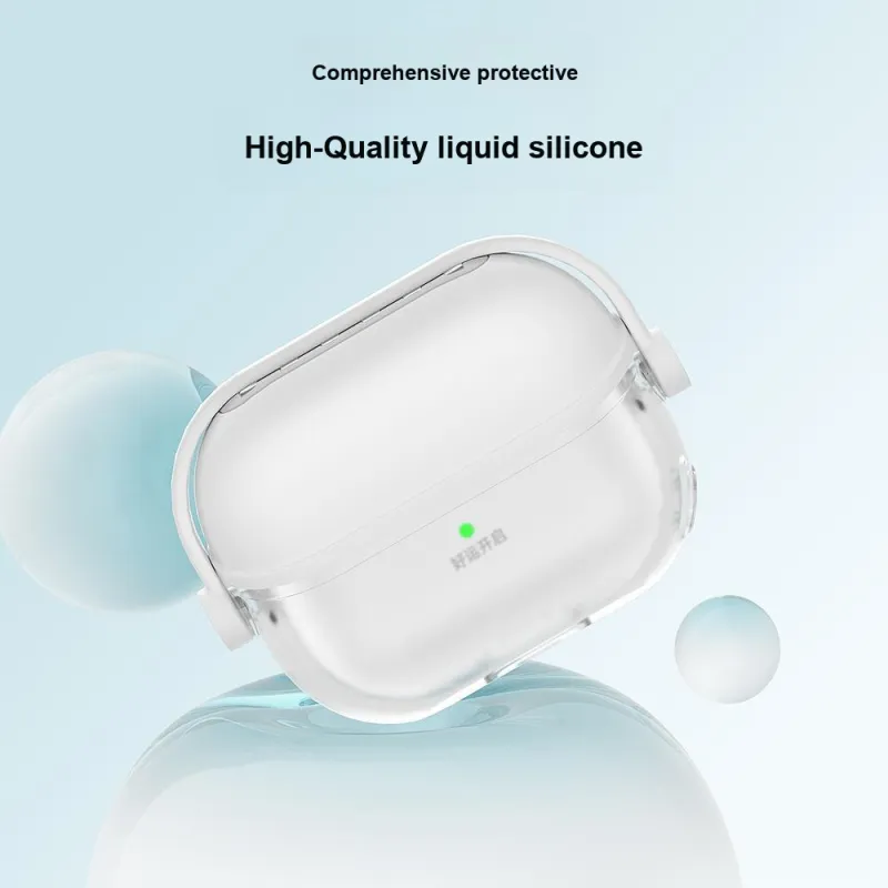 Tong Tong Rabbit Compatibility With Samsung Galaxy Buds 3/3 Pro Silicone Creative Lock Headphone Cases-1