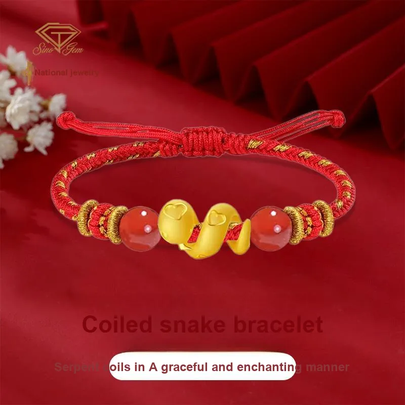 SINO GEM Gold Bracelet Unisex-1