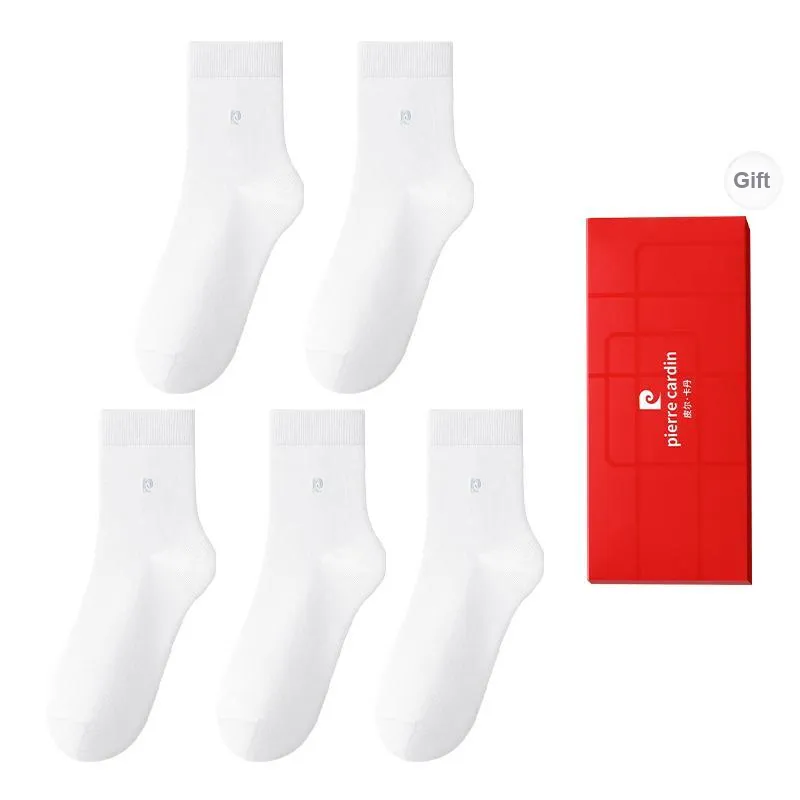 PIERRE CARDIN Mid Calf Socks Men's 5 Double Box-6