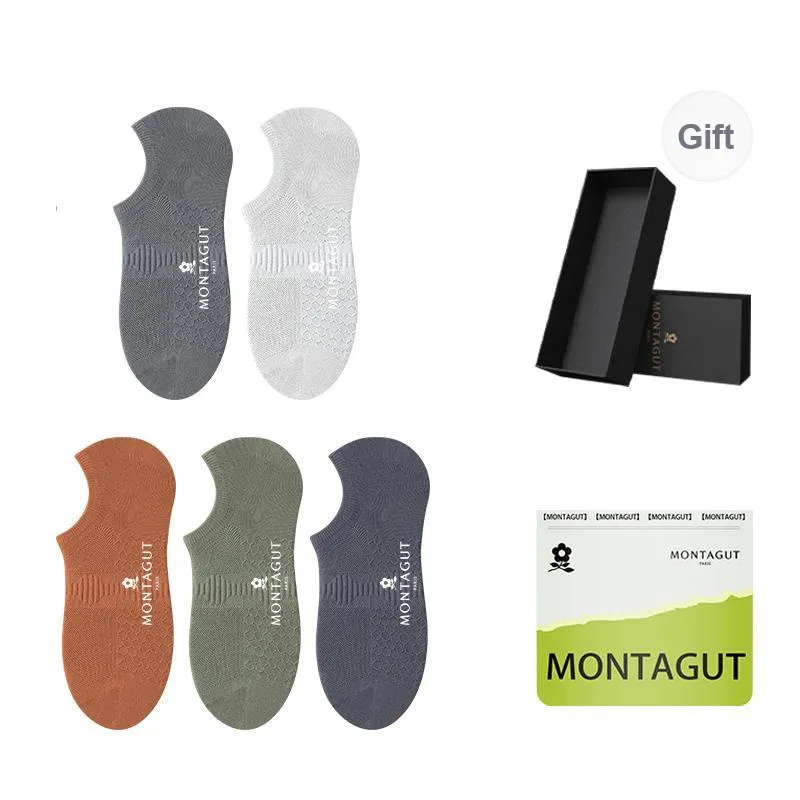 Montagut No Show Socks Men's Gift Box Combination-20