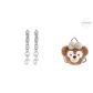 [White Li Style 3]White Li 3-Section Pig Nose 12cm (2 Pack)