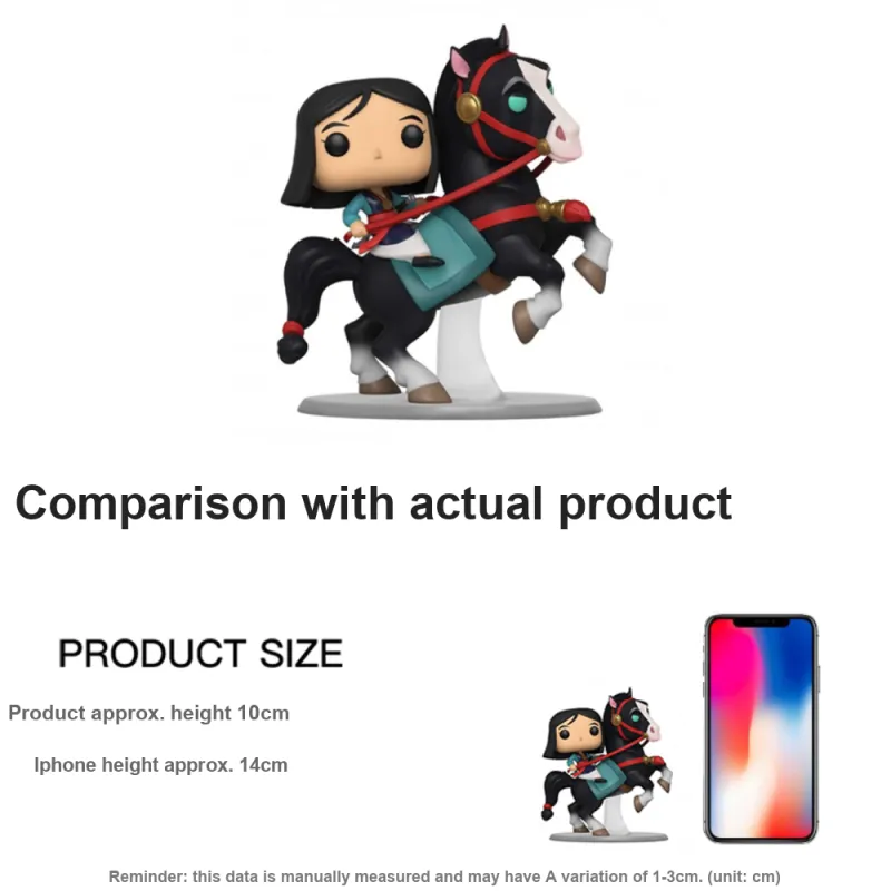 Funko Pop! Rides Disney Mulan Mulan Riding Khan Figure #76-2