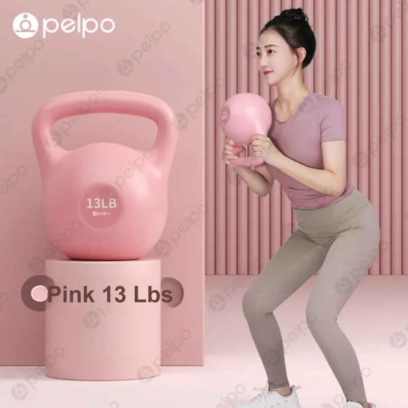 Pelplo Kettlebells PVC Home Indoor Office Specific Unisex Comprehensive Fitness Exercises For Muscle Relaxation-13