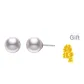 S925 Silver Saltwater Pearl Stud Earrings