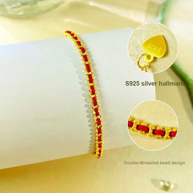 Love S925 Silver Bracelets Women's-3