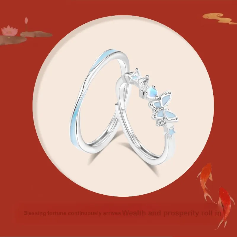 Crafts Women's Alloy Rings Unisex-3