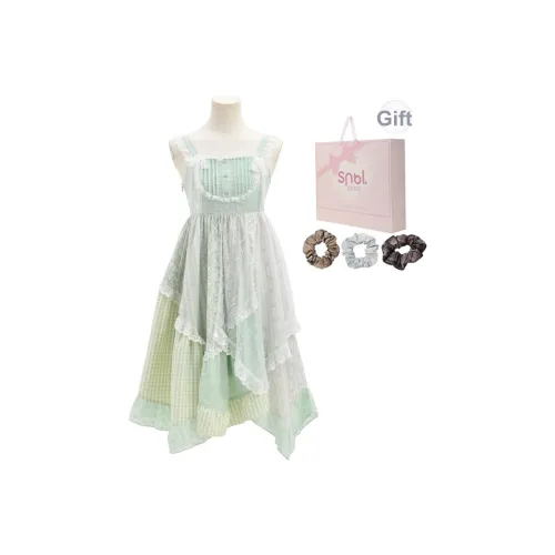 Snbl Зеленый Женские Слиплатья