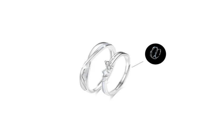 JUICY GRAPE S925 Silver Rings Unisex-0