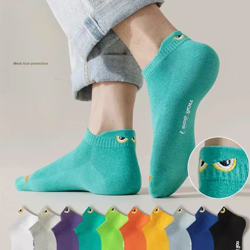 The Temptation Of The Muse No Show Socks Men's 10 Pack-7