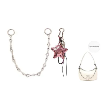 Gloya Metal Bag Accessory Women's Multicolor