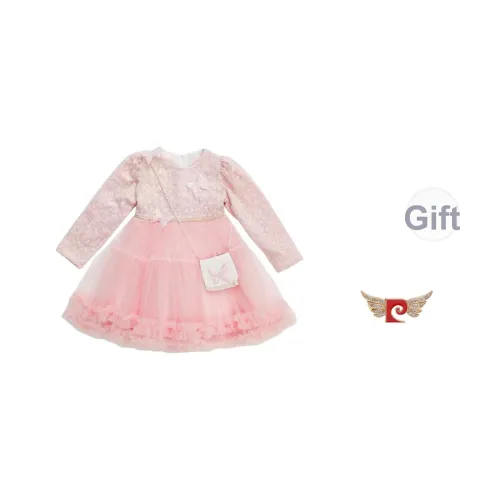 PIERRE CARDIN Розовые Платья для Девочек