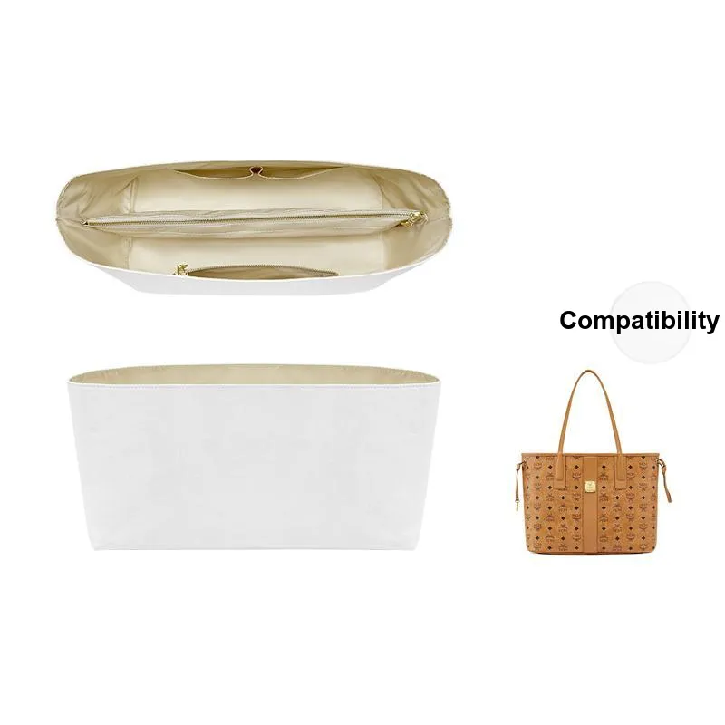 DuPont Paper Liner Bag Straps Pressure Relief Slip-Resistant Shoulder Bag Merch Women's White