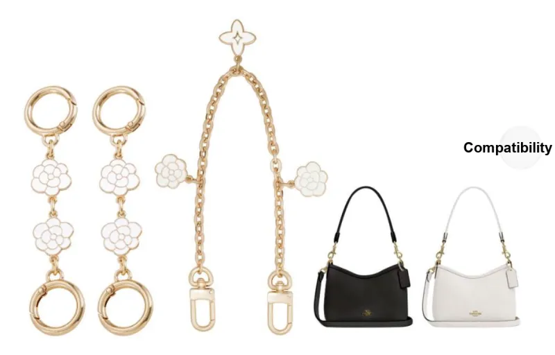 GUYI Metal Bag Accessory Women's Gold-26