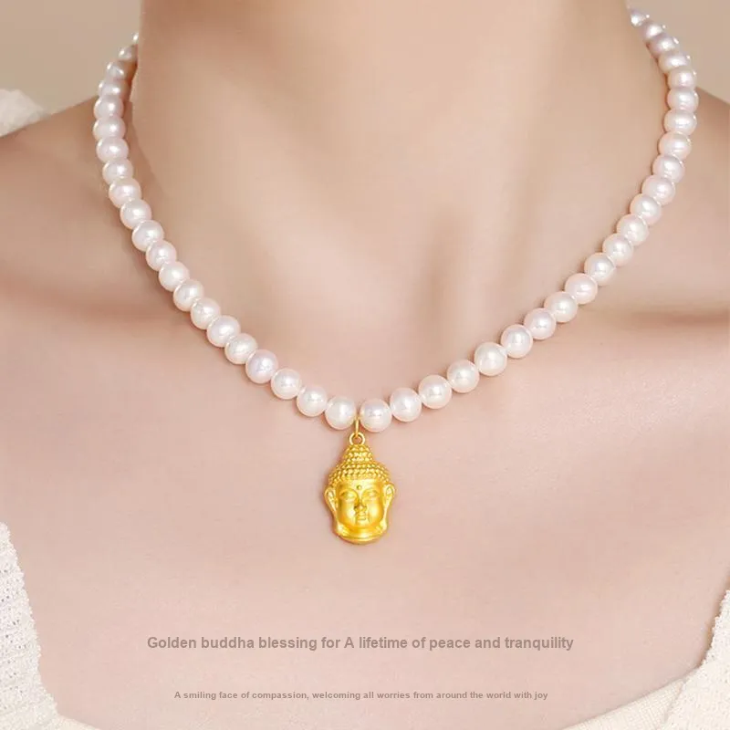 9i Pearl Necklaces Unisex-2