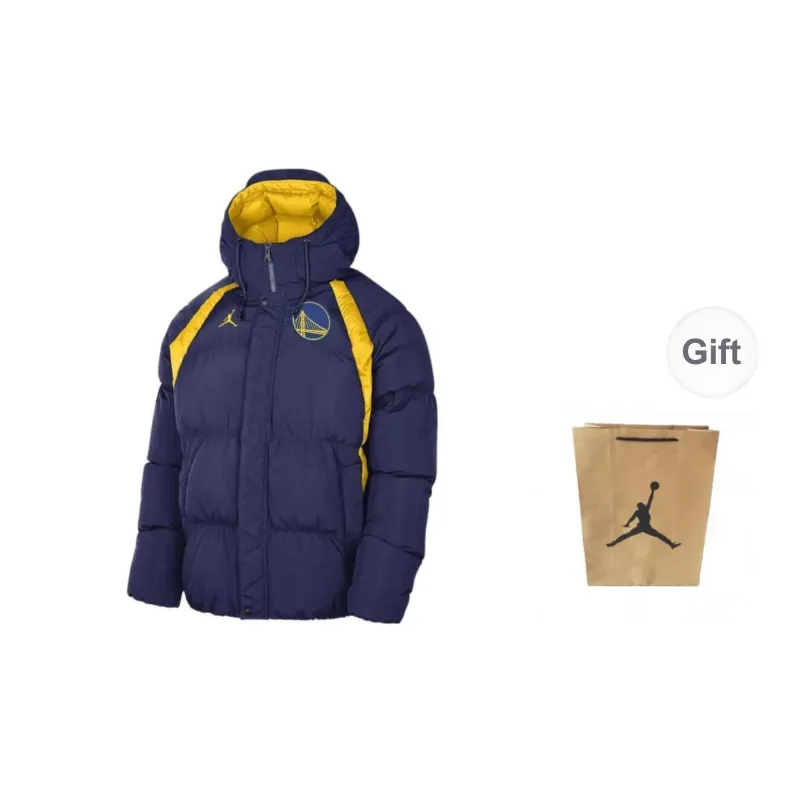 Jordan Down Jacket Unisex Blue Includes Shopping Bag-0