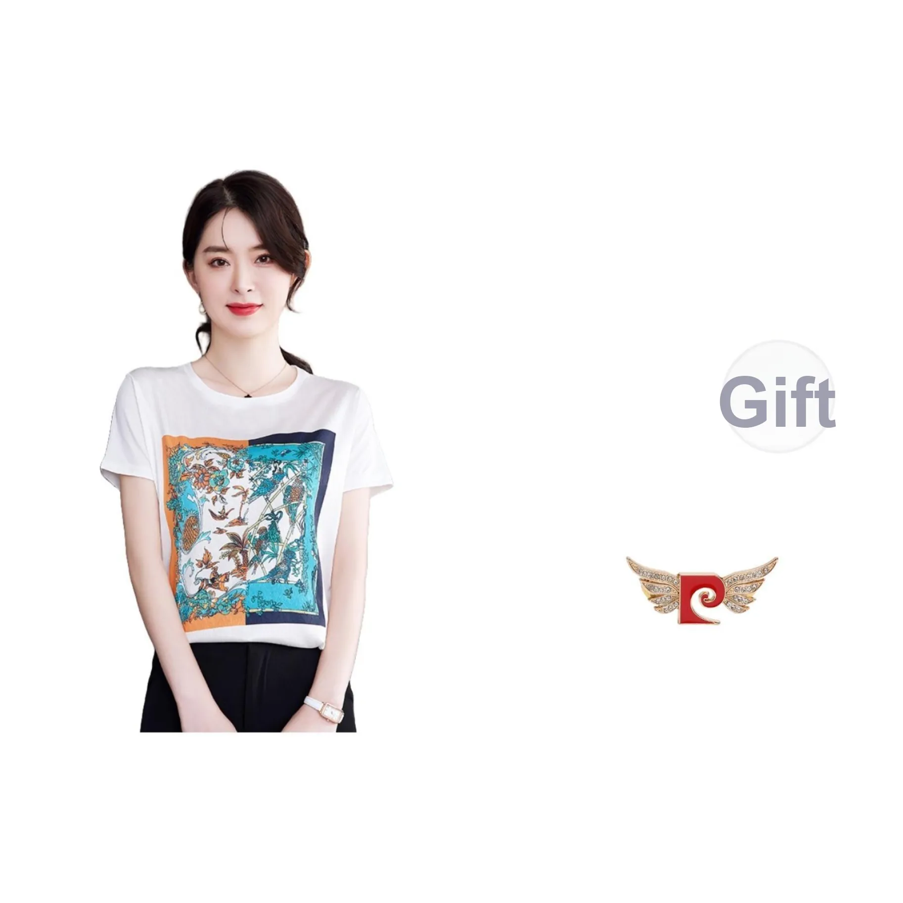 PIERRE CARDIN Белый Женские Рубашки T