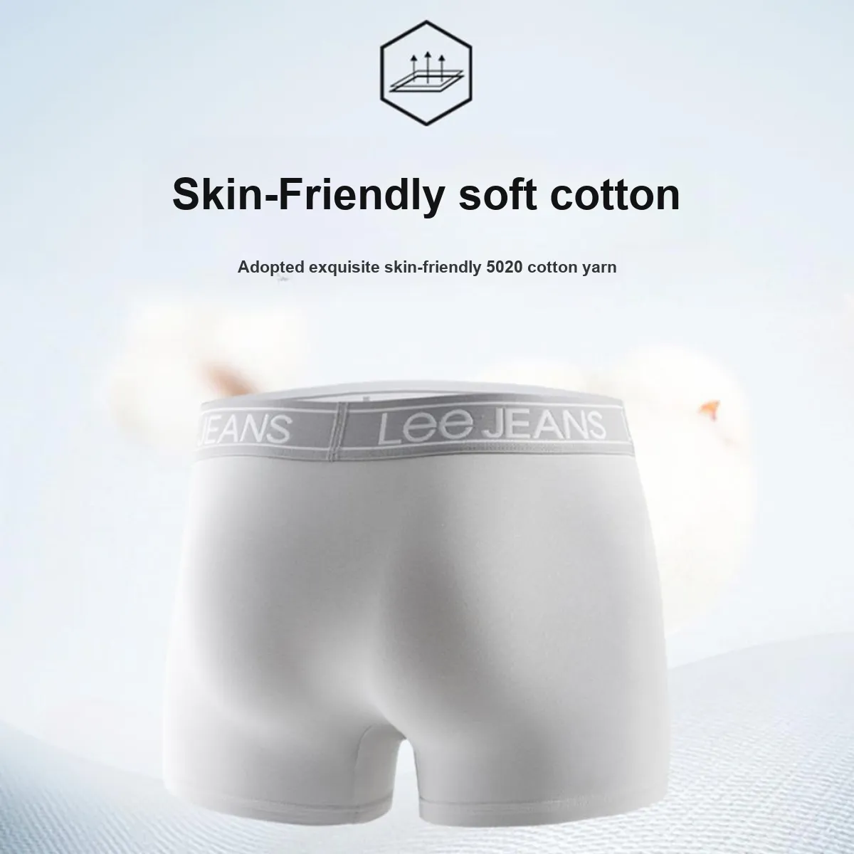 Lee Underpants Men's 4 Pack Gift Box Set