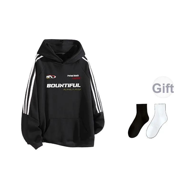 XDFM Свитшот Свободный крой Толстовка Унисекс