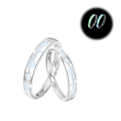 MAGICPOLE S925 Silver Rings Unisex Silver