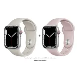 Apple Silicone Strap-Starlight *Pink Sandy