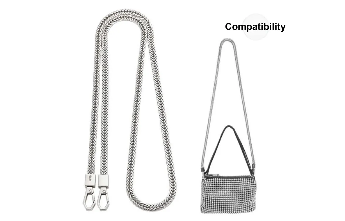 Kim Yeon-sha Metal Shoulder Straps Silver