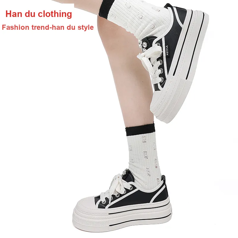 HSTYLE Wear-Resistant Skateboard Shoes Women's-1