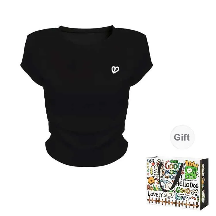 OURUOKE T Shirts Women's-0
