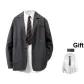 Black (Comes with White Shirt+Brooch)