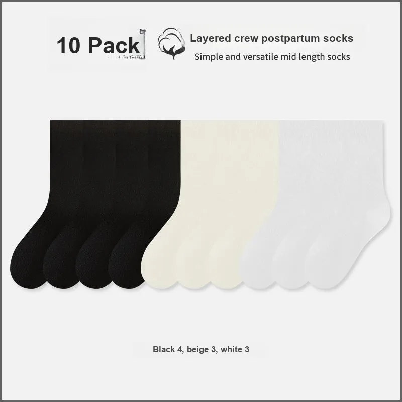 KJ Mid Calf Socks Unisex Combo Set-87