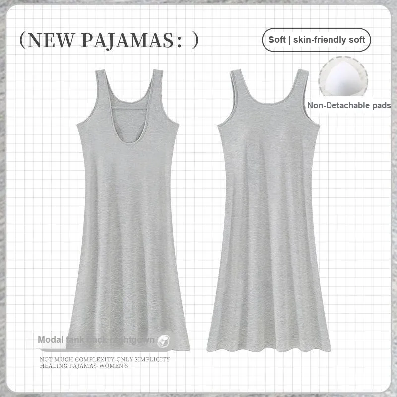 OUSHIBO Nightgown Women's Image Color-4