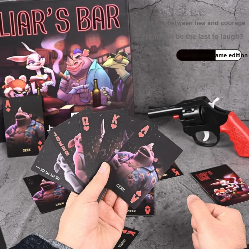 A Little Tide To Play Scammer Tavern, Joy, Excitement, Party Game Solid Card, Equipment, Fun Poker Card Board Games-2