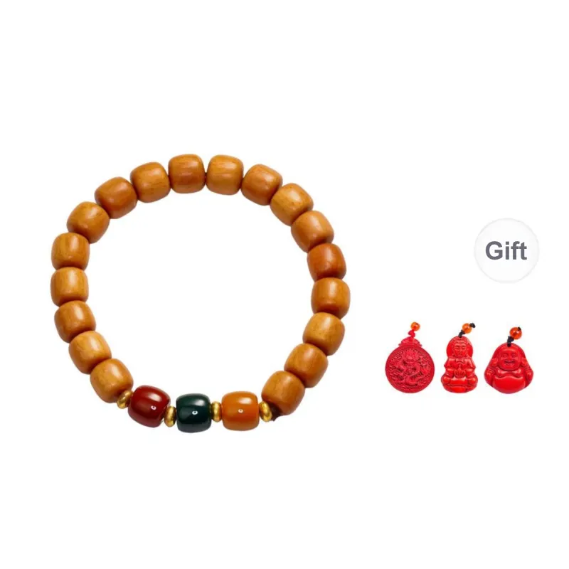MUGONGZI Sandalwood Bracelets Unisex-0