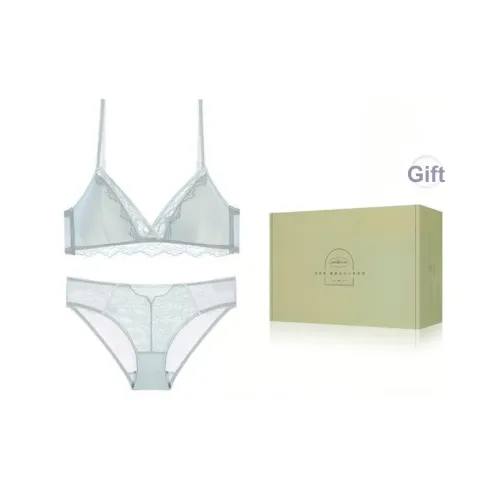 BOTHYOUNG Комплект нижнего белья Женское Белое Зеленое