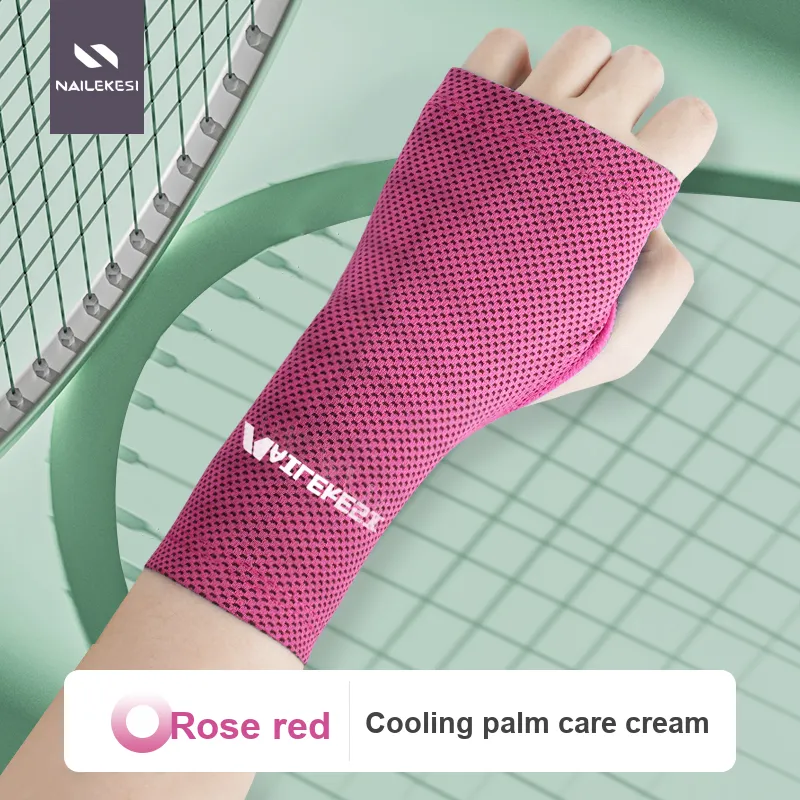 NAILEKESI Wrist Brace With Palm Protection Breathable Protective Multiple Colors Unisex Comprehensive Protective-16