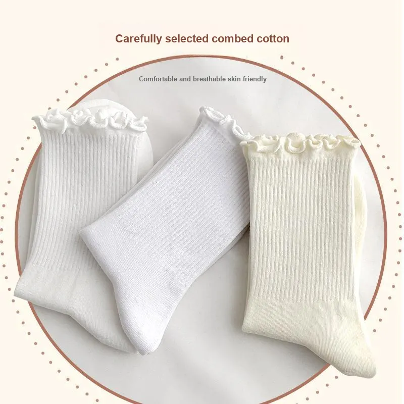 SOIE Mid Calf Socks Women's Shopping Bag Combo Set-33