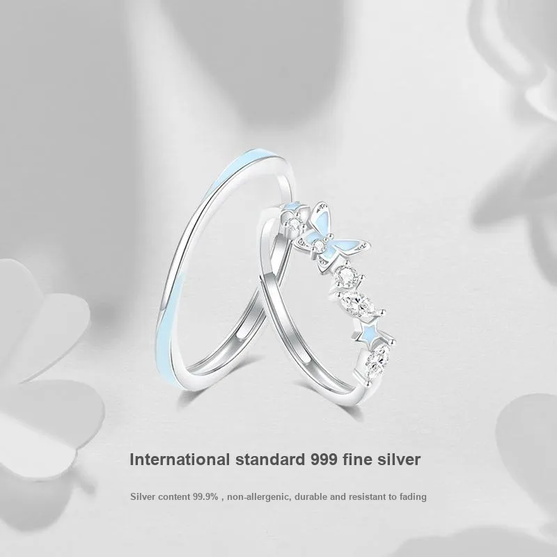 JUICY GRAPE S999 Fine Silver Rings Unisex-2