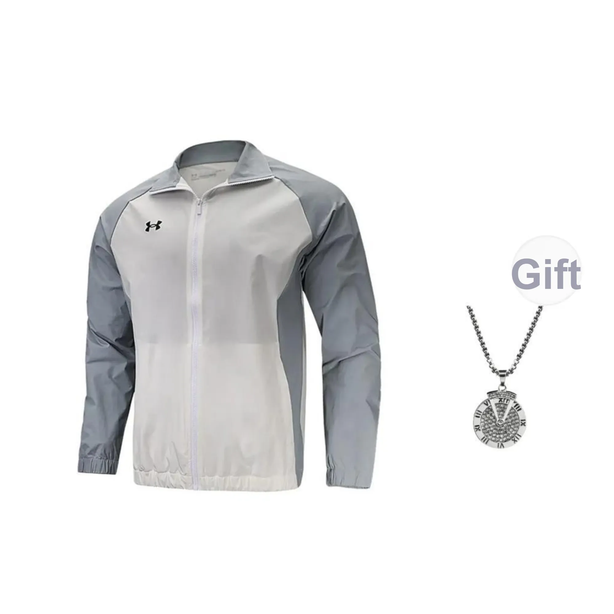 Under Armour Jackets Coats Men's White Comes With Necklace