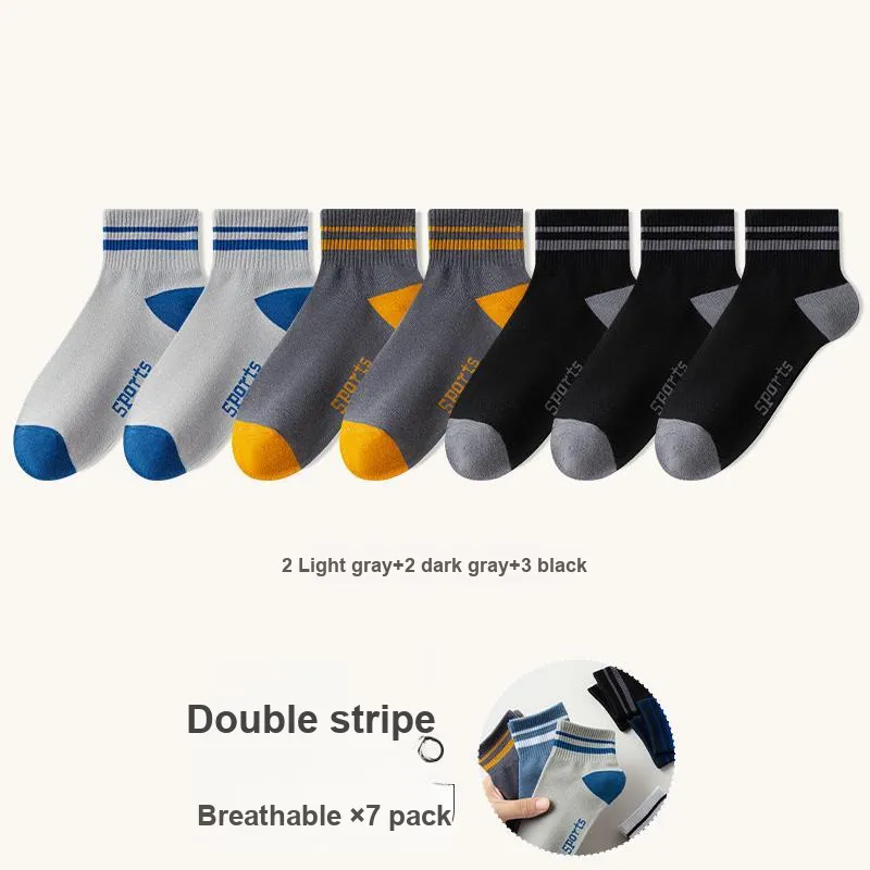 7 SEVFUN Ankle Socks Men's Combo Set-29