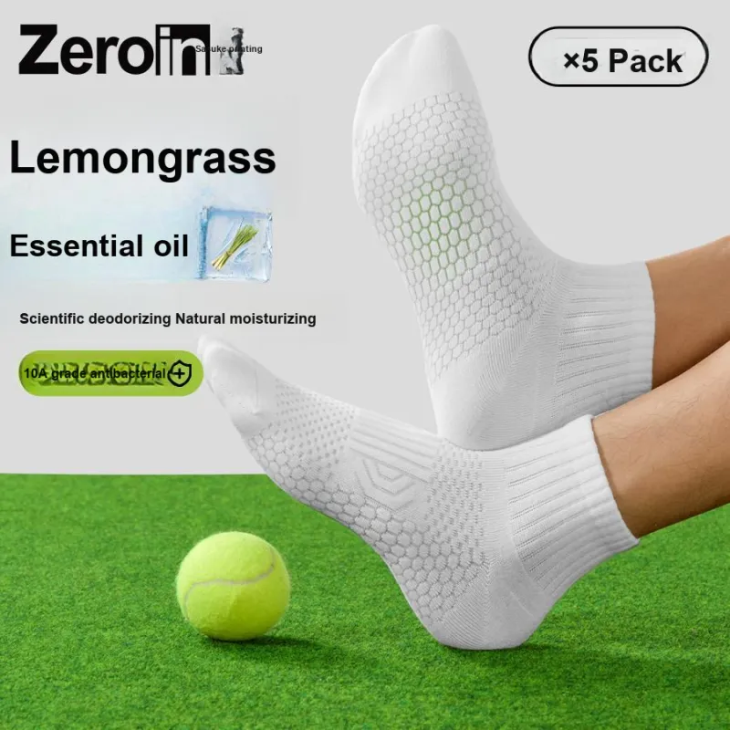 ZEROIN Ankle Socks Unisex 5 Pack-1