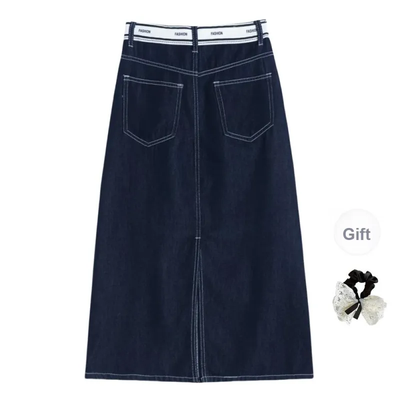 TUSHIFEI Casual Long Skirt Women's-1